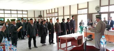CAMAT TERENTANG AJAK BPD BEKERJA SAMA MEMBANGUN DESA